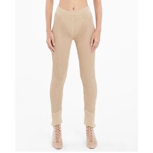 Ruve Loom Pants Beige Crochet pants Women's Ruve pants